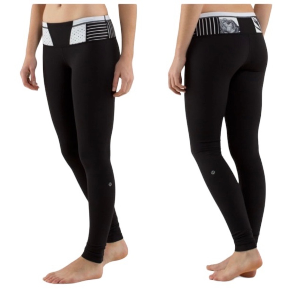 LULULEMON Reversible Full Length Leggings Size 6